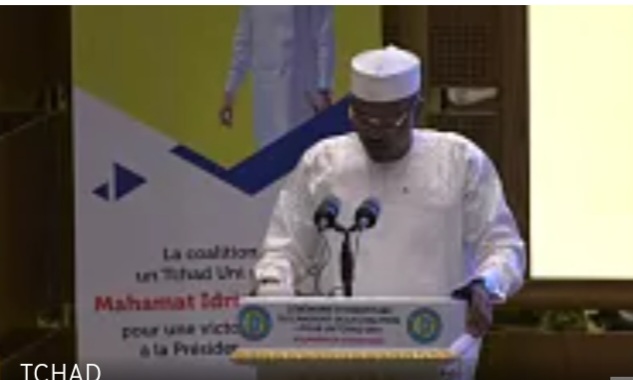 Tchad : Mahamat Idriss Déby investit candidat à la présidentielle